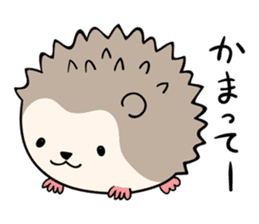 Hedgehog Beil sticker #12541886