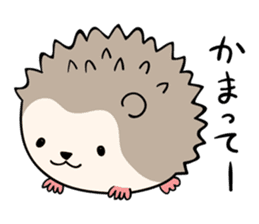 Hedgehog Beil sticker #12541886
