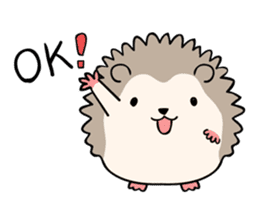 Hedgehog Beil sticker #12541894