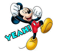 Mickey Mouse: Lovely Smile sticker #37793