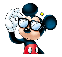 Mickey Mouse: Lovely Smile sticker #37799