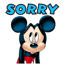 Mickey Mouse: Lovely Smile sticker #37806