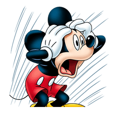 Mickey Mouse: Lovely Smile sticker #37808