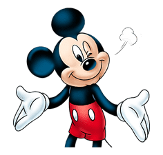 Mickey Mouse: Lovely Smile sticker #37814