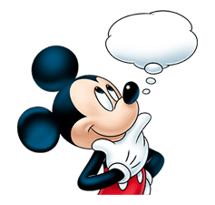 Mickey Mouse: Lovely Smile sticker #37816