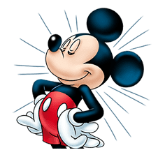 Mickey Mouse: Lovely Smile sticker #37820