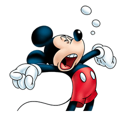 Mickey Mouse: Lovely Smile sticker #37825
