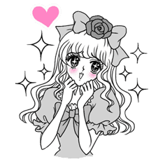 Miss. Elegant sticker #1908