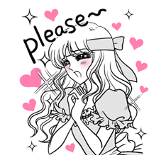 Miss. Elegant sticker #1916