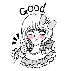 Miss. Elegant sticker #1918