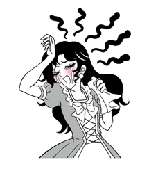 Miss. Elegant sticker #1936