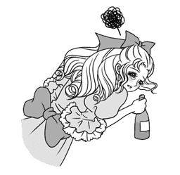 Miss. Elegant sticker #1945