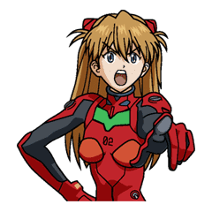 EVANGELION sticker #4282