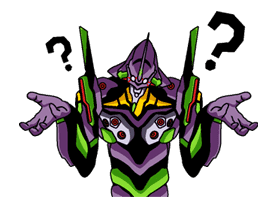 EVANGELION sticker #4306