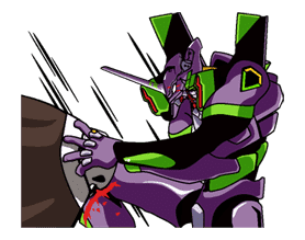 EVANGELION sticker #4307