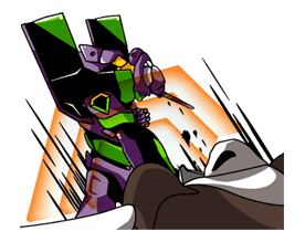 EVANGELION sticker #4309