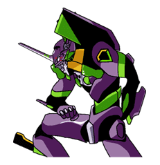 EVANGELION sticker #4310