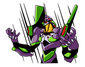 EVANGELION sticker #4312