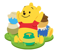 Winnie the Pooh sticker #7184