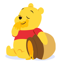 Winnie the Pooh sticker #7195