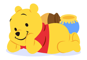 Winnie the Pooh sticker #7219