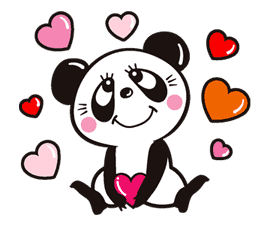 RUNE.NAITO(Panda & Girl) sticker #7631