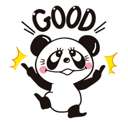 RUNE.NAITO(Panda & Girl) sticker #7640