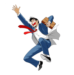 Salaryman Kintaro sticker #7753