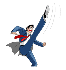 Salaryman Kintaro sticker #7754