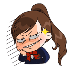 Yuko the Schoolgirl sticker #7999