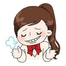 Yuko the Schoolgirl sticker #8005