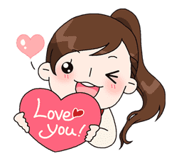 Yuko the Schoolgirl sticker #8007