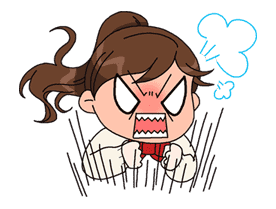 Yuko the Schoolgirl sticker #8016