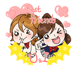 Yuko the Schoolgirl sticker #8027