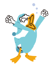 Donald&Daisy sticker #8199