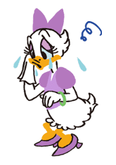 Donald&Daisy sticker #8202