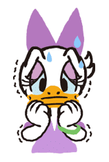 Donald&Daisy sticker #8227