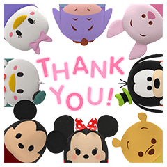 Disney Tsum Tsum Pop-Up Stickers by The Walt Disney Company (Japan) Ltd.