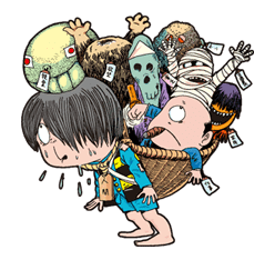 GeGeGe no Kitaro sticker #9025