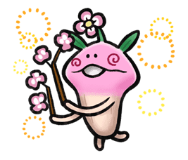 Mushroom Garden "Coming of Spring" sticker #9176