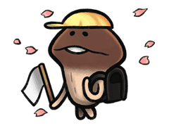 Mushroom Garden "Coming of Spring" sticker #9179