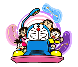 Doraemon's Secret Gadgets sticker #9708