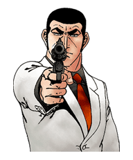 GOLGO 13 sticker #10720