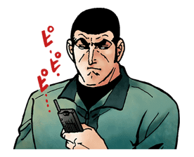 GOLGO 13 sticker #10735