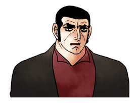GOLGO 13 sticker #10745
