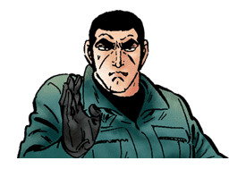 GOLGO 13 sticker #10748