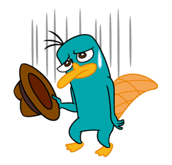 Perry/Agent P sticker #12947