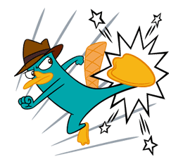 Perry/Agent P sticker #12950