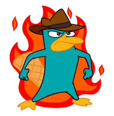 Perry/Agent P sticker #12952