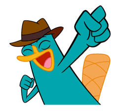 Perry/Agent P sticker #12953